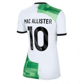 Maillot de foot Liverpool Alexis Mac Allister #10 Extérieur Femmes 2023-24 Manches Courte
